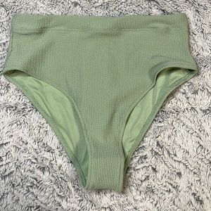 Bikini in color mint, brand new bottom